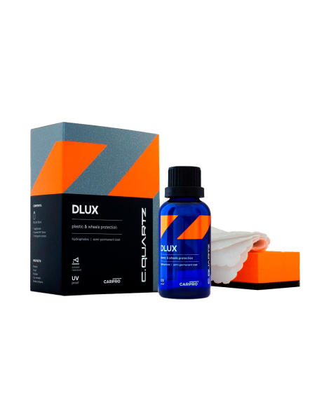 CarPro Cquartz DLux Sellador para Plásticos y Llantas - Car Care Europe