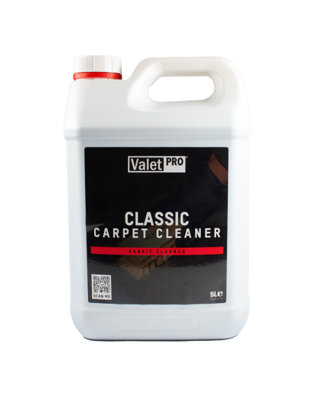 Valet Pro Classic Carpet Cleaner - Limpia Tapicerías y Tejidos 5L - Car Care Europe