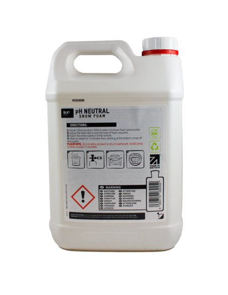 Valet Pro pH Neutral Snow Foam 5L especificaciones - Car Care Europe