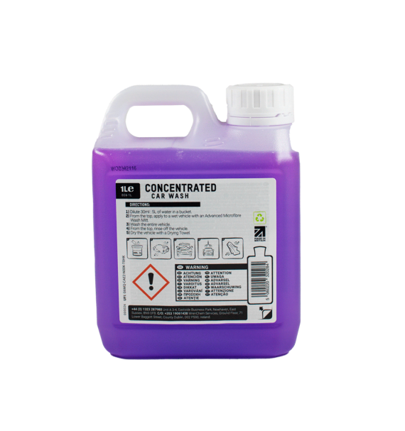 Valet Pro Concentrated Car Wash - Champú Concentrado 1L especificaciones - Car Care Europe