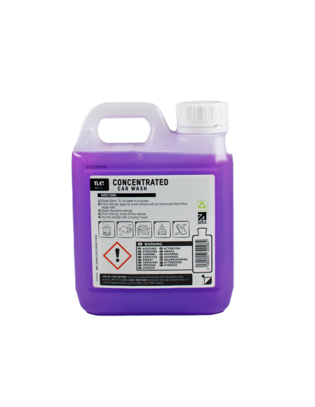 Valet Pro Concentrated Car Wash - Champú Concentrado 1L especificaciones - Car Care Europe