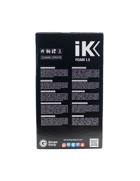 IK Foam 1.5 Pulverizador Espumante caja 3- Car Care Europe