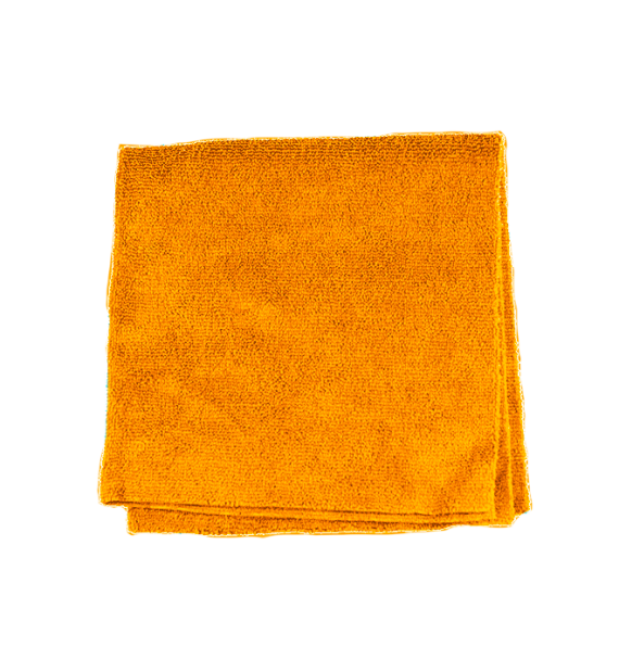Toalla de microfibra sin costuras 40x40 cm Naranja - Car Care Europe