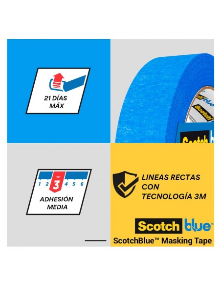 3M Cinta de Carrocero para Enmascarar - Car Care Europe