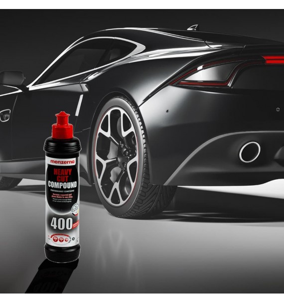 Menzerna Heavy Cut Compound FG-400 (250ml) - Pulimento Corte Alto - Car Care Europe