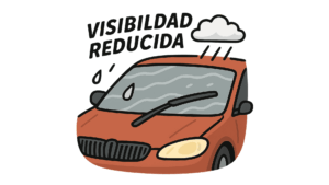 visibilidad reducida limpiaparabrisas