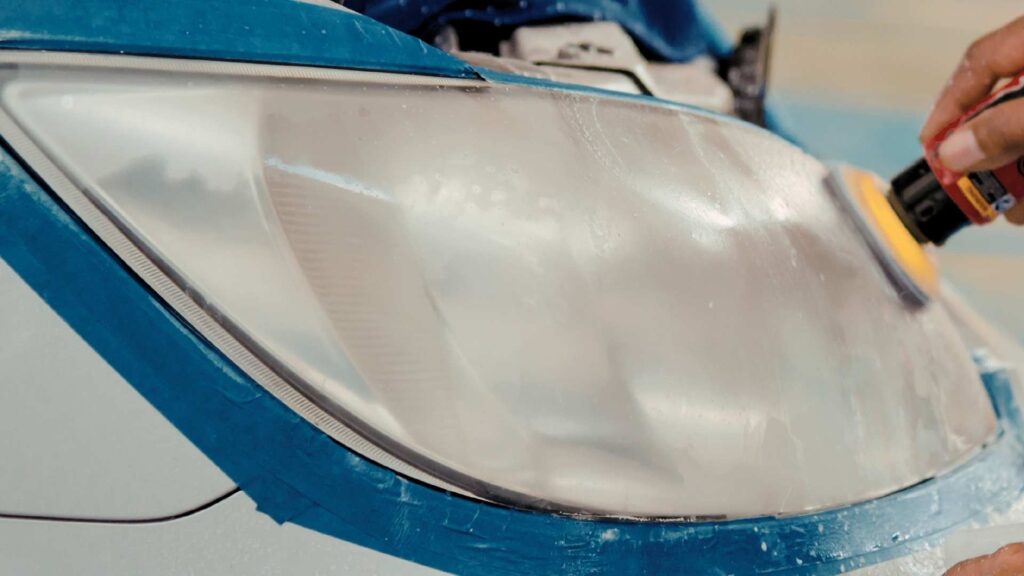 como pulir los faros del coche