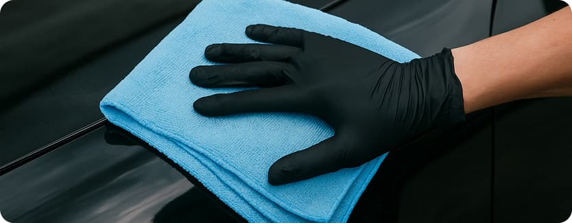 Aplicación de GYEON Q²M APC con microfibra